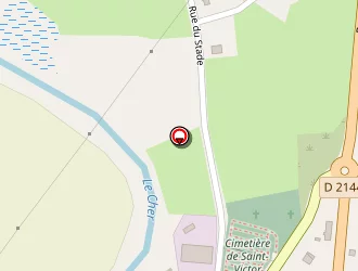 Carte de Lingeriline à Saint-victor