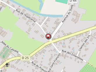 Carte de Camping Bel Air à Grues