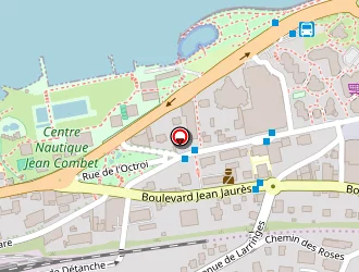 Carte de Duparrisset à Évian-les-bains