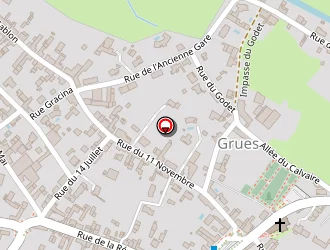 Carte de Le P'tit Salon à Grues