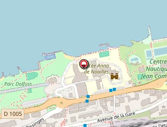 Carte de Station Service Agip Evian à Évian-les-bains