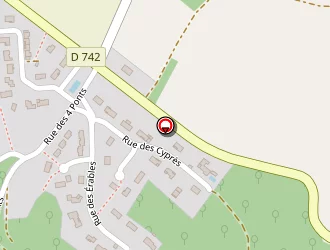 Carte de Boulodrome à Marnay