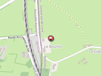 Carte de Clasiot Roger à Éguzon-chantôme