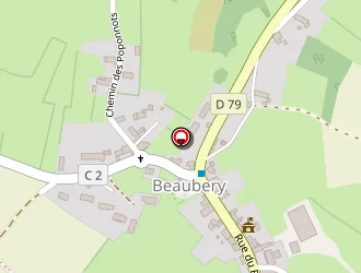 Carte de Ecole Maternelle à Beaubery