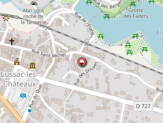 Carte de Florval à Lussac-les-châteaux