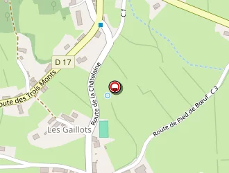 Carte de Comparot Vincent à Bergesserin