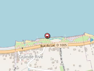 Carte de Les Cygnes à Évian-les-bains