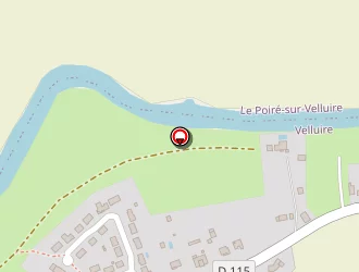 Carte de Complexe Sportif à Velluire