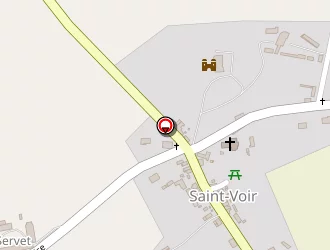 Carte de Boulangerie Pasquet à Saint-voir