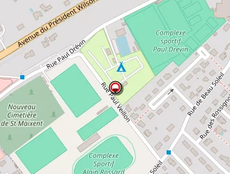 Carte de Boulodrome à Saint-maixent-l'école