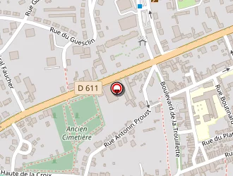 Carte de Hilary Franck à Azay-le-brûlé