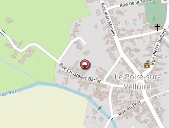 Carte de Mairie à Poiré-sur-velluire (le)