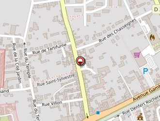 Carte de La Favorite à Saint-maixent-l'école