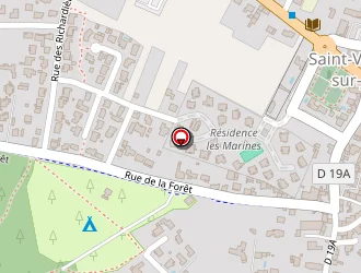 Carte de Drapeau Conception à Saint-vincent-sur-jard