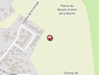 Carte de Les Chènevottes à Cherveux