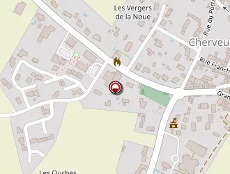 Carte de Urbacite à Cherveux