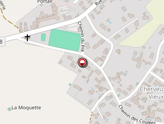 Carte de Legrand Celine (e.i) à Cherveux