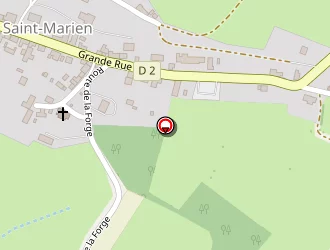 Carte de Stade à Saint-marien