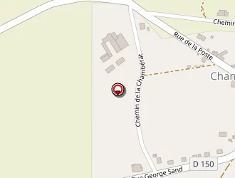 Carte de Hochet à Chambérat