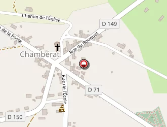 Carte de Ecole Primaire à Chambérat