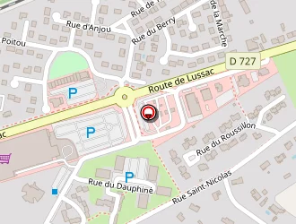 Carte de Fred Coiffeur Conseil à Montmorillon