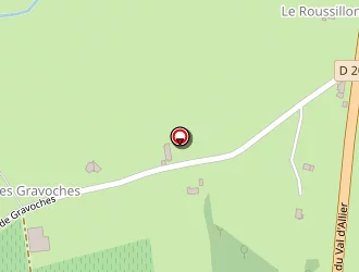 Carte de Bande à Bardet à Châtel-de-neuvre