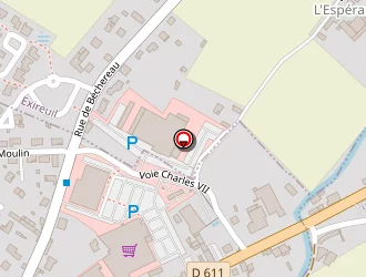 Carte de Intermarché à Saint-maixent-l'école