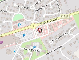 Carte de Leclerc Cafétéria à Montmorillon