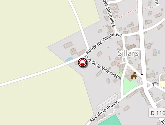 Carte de Agence Postale à Sillars