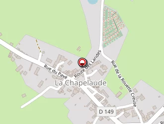 Carte de La Poste à Chapelaude (la)