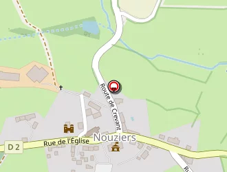 Carte de Agence Postale à Nouziers