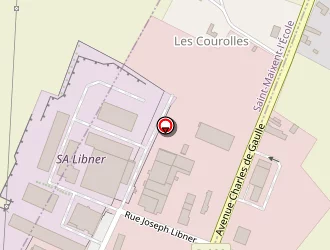 Carte de Libner à Saint-maixent-l'école