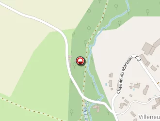 Carte de Les Grettes à Cherveux