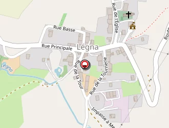 Carte de Paget à Légna