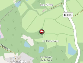 Carte de La Gamelle 36 à Saint-plantaire