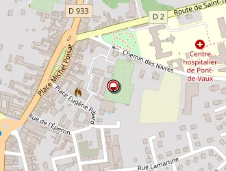 Carte de Ecole Primaire à Pont-de-vaux