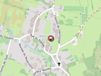 Carte de Thielland Alain à Saint-amour