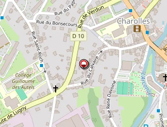 Carte de Pichard à Charolles