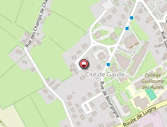 Carte de Gymnase à Charolles