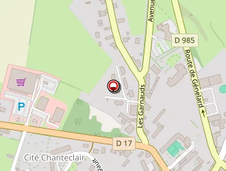 Carte de L'egyptienne à Charolles