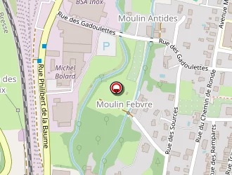 Carte de Bar Bressan à Saint-amour