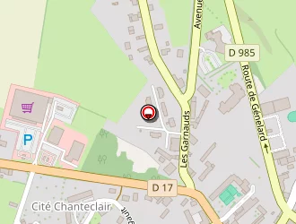 Carte de Ecole Maternelle Publique à Charolles