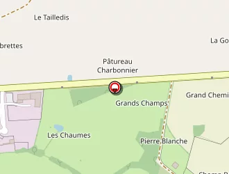 Carte de Lesnier à Chaillac