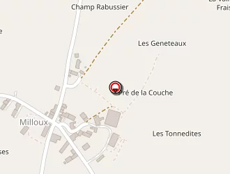 Carte de Thuillier Noël à Chaillac