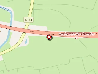 Carte de Delarbre à Charolles