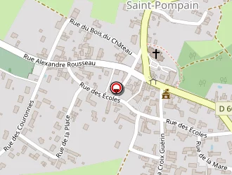 Carte de Ecole Publique à Saint-pompain