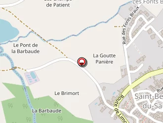 Carte de Stade Municipal à Saint-benoît-du-sault