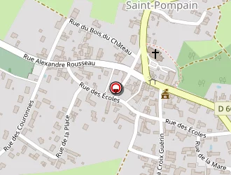 Carte de Mairie à Saint-pompain