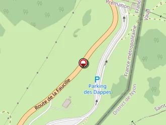 Carte de Restaurant Les Dappes à Prémanon