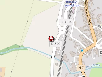 Carte de La Poste à Bessay-sur-allier